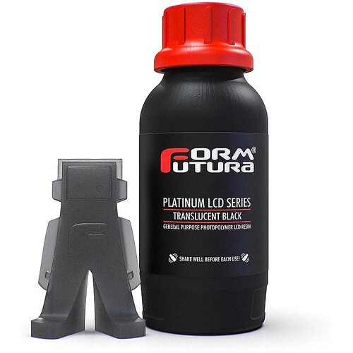 Platinum LCD Series mm 500 gram Translucent Black Resin - Main Image