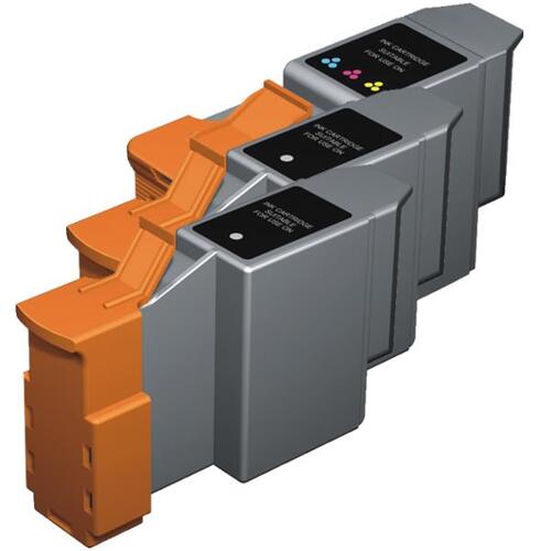 BCI-24 BCI-21 Compatible Inkjet Cartridge Set 3 Ink Cartridges - Main Image