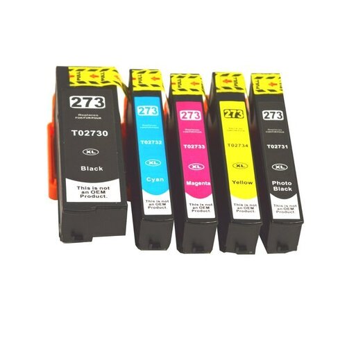 273XL Compatible Inkjet Set 5 Cartridges [Boxed Set] - Main Image