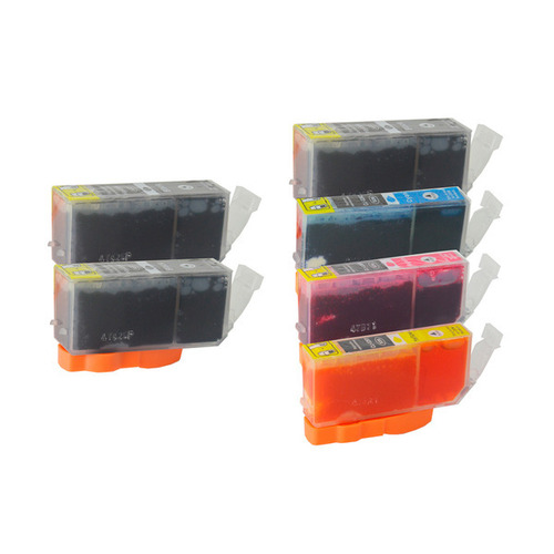 PGI-520 CLI-521 Compatible Inkjet Cartridge Set 6 Cartridges [Boxed Set] - Main Image