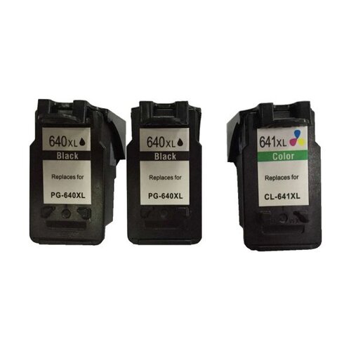 Remanufactured Value Pack 2 x PG640XL Black & 1 x CL641XL Colour - Main Image