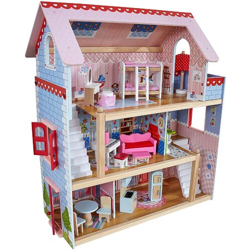 Doll Cottage with Furniture for kids (Model 1) - Main Image
