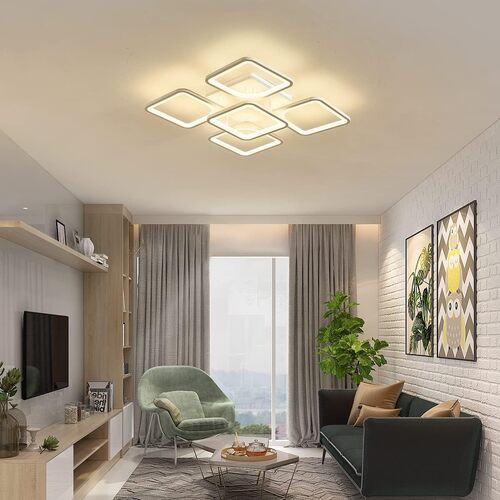 Modern LED Ceiling Light Remote Control (60 cm) - Main Image