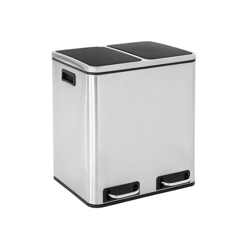 Dual Kitchen Bin 2x15L Waste Separator - Main Image