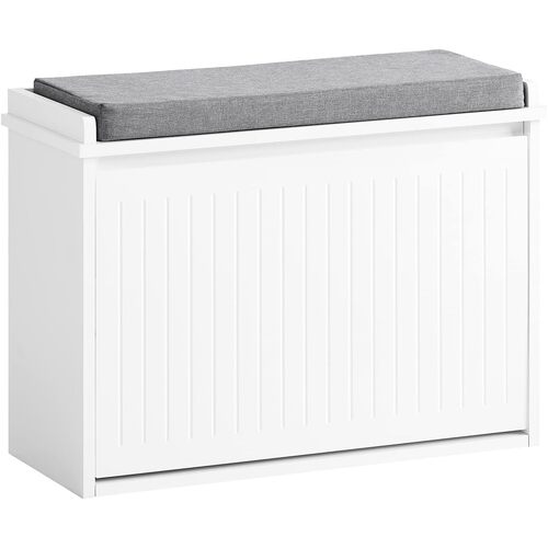 Hallway Shoe Bench Rack Cabinet Seat Cushion - Main Image