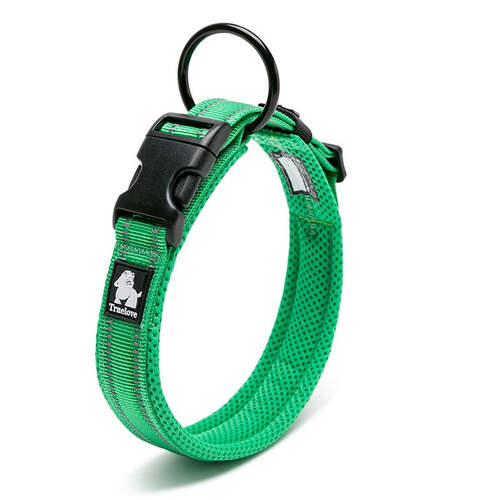 Heavy Duty Reflective Collar Grass Green 2XL - Main Image