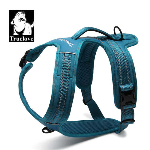Reflective Heavy Duty Harness Blue L - Main Image