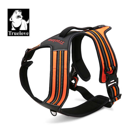 Reflective Heavy Duty Harness Orange L - Main Image