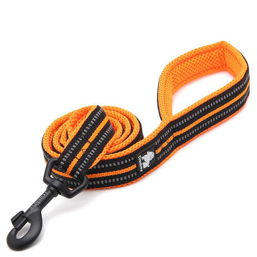 Reflective Pet Leash 2 meters orange XS - Main Image