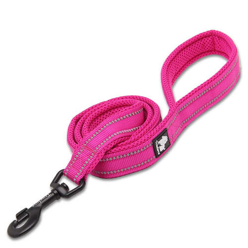 Reflective Pet Leash 2 meters Pink S - Main Image