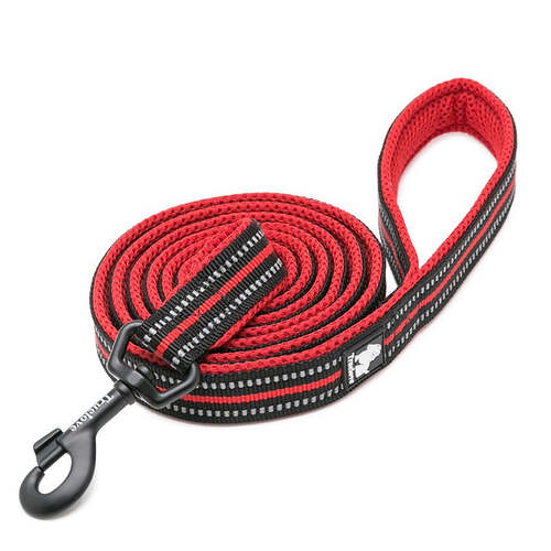 Reflective Pet Leash 2 meters Red M - Main Image