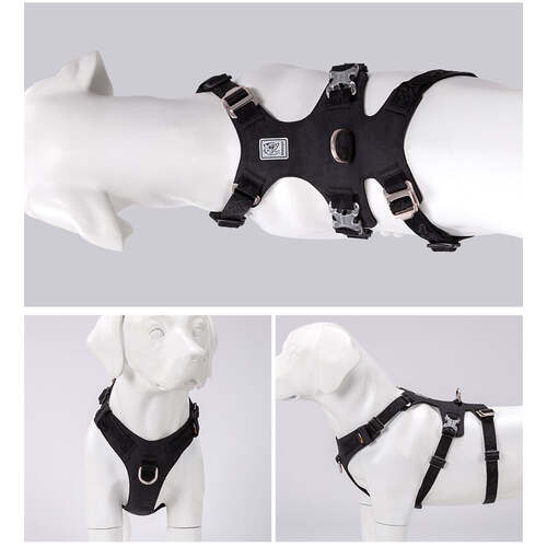 Whinhyepet Harness Black M - Main Image