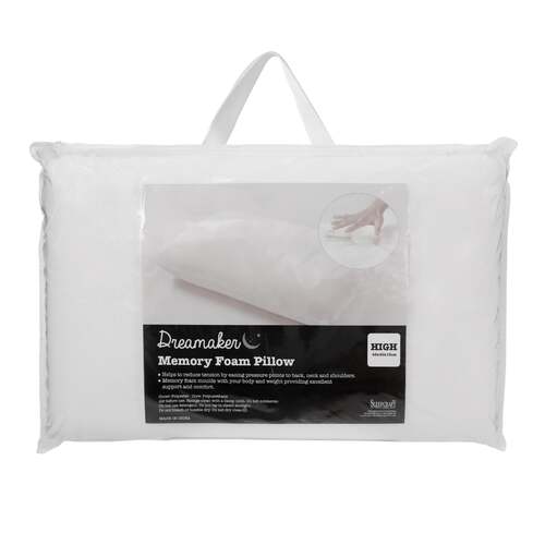 Dreamaker Memory Foam Pillow High Profile - Main Image