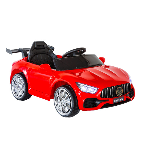 Mercedes-inspired Design Ride-on (Red) Electric Car with Parental Remote Control - Main Image