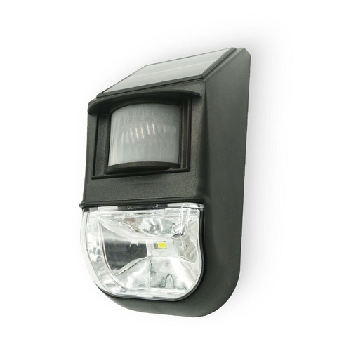 Solar-Powered Motion Sensor Light (1-Piece), Detects Motion, Rechargeable - Main Image