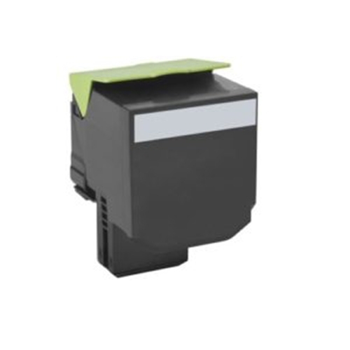 Compatible CX310 CX410 CX510 808SK Black  Toner Cartridge 80C8SK0 - Main Image