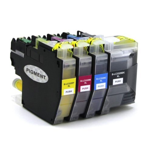 Compatible Premium Ink Cartridges LC3329XL  Set of 4 - Bk/C/M/Y  - for use in Brother Printers - Main Image