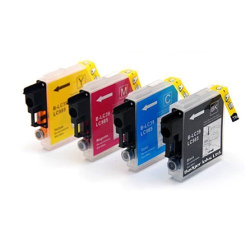 Compatible Premium Ink Cartridges LC39  Set of 4 - Bk/C/M/Y  - for use in Brother Printers - Main Image