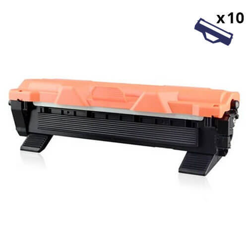 Compatible Premium 10 x TN1070 Toner Cartridge - for use in Brother Printers - Main Image