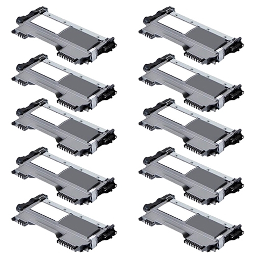 Compatible Premium 10 x TN2250 Toner Cartridge - 2600 pages - for use in Brother Printers - Main Image