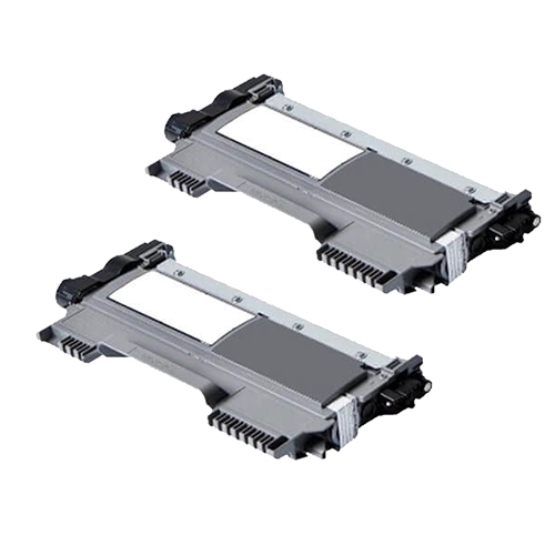 Compatible Premium 2 x TN2250 Toner Cartridge - 2600 pages - for use in Brother Printers - Main Image