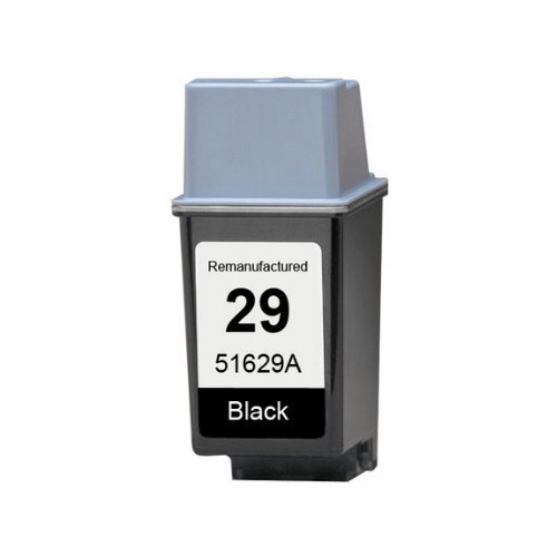 Compatible Premium Ink Cartridges 29 Black Remanufactured Cartridge - for use in HP Printers - Main Image