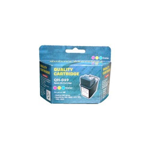Compatible Premium Ink Cartridges 49  Colour Ink Cartridge - for use in HP Printers - Main Image