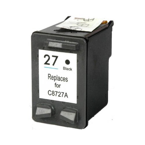 Compatible Premium Ink Cartridges 27 Eco Black Ink Cartridge - for use in HP Printers - Main Image