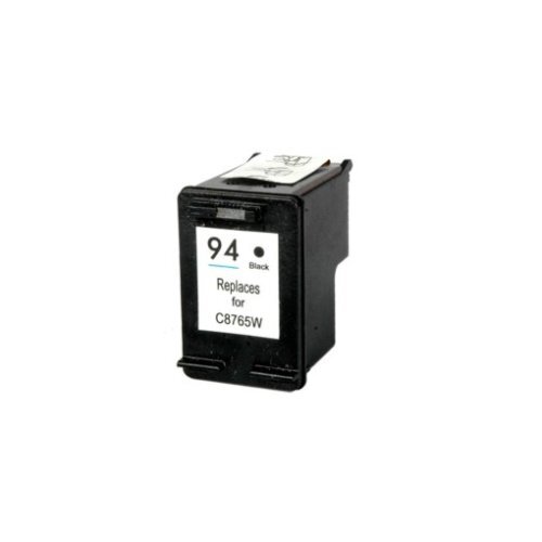 Compatible Premium Ink Cartridges 94 Eco Black Cartridge (C8765WA) - for use in HP Printers - Main Image