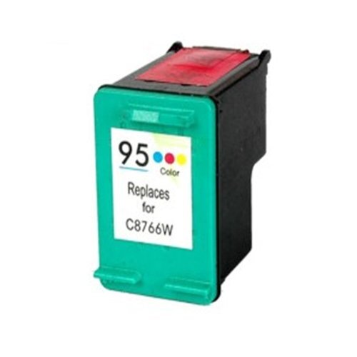 Compatible Premium Ink Cartridges 95 Eco High Capacity Colour Cartridge (C8766WA) - for use in HP Printers - Main Image