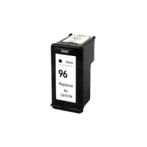 Compatible Premium Ink Cartridges 96 Eco Black Cartridge - High Capacity C8767WA - for use in HP Printers - Main Image