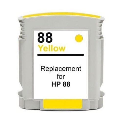 Compatible Premium Ink Cartridges 88XL  Yellow High Capacity Ink (C9393A) - for use in HP Printers - Main Image
