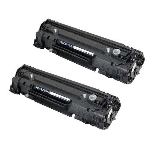 Compatible Premium  2 x 85A (CE285A) Toner Cartridge - for use in HP Printers - Main Image