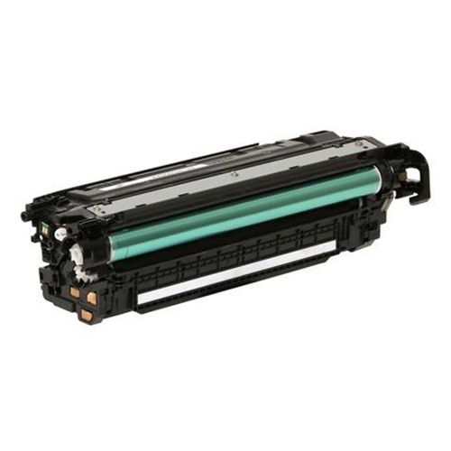 Compatible Premium Toner Cartridges CE400X(507X) High Yield Black Remanufacturer Toner Cartridge - for use in Canon and HP Printers - Main Image