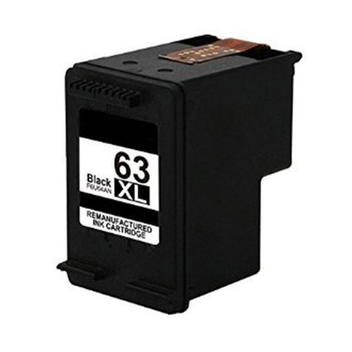 Compatible Premium Ink Cartridges 63XL Eco High Capacity Black Cartridge - for use in HP Printers - Main Image