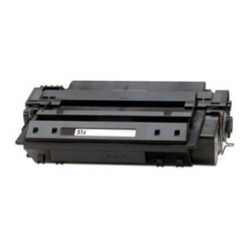 Compatible Premium Toner Cartridges 51X  High Capacity Black Toner Q7551X - for use in HP Printers - Main Image
