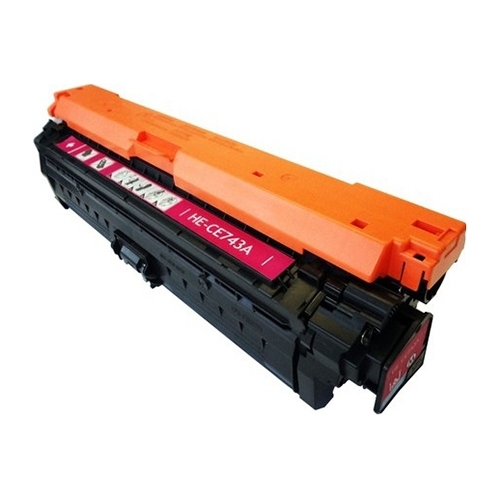 Compatible Premium Toner Cartridges CE743A (307A) Magenta Toner Cartridge - for use in Canon and HP Printers - Main Image