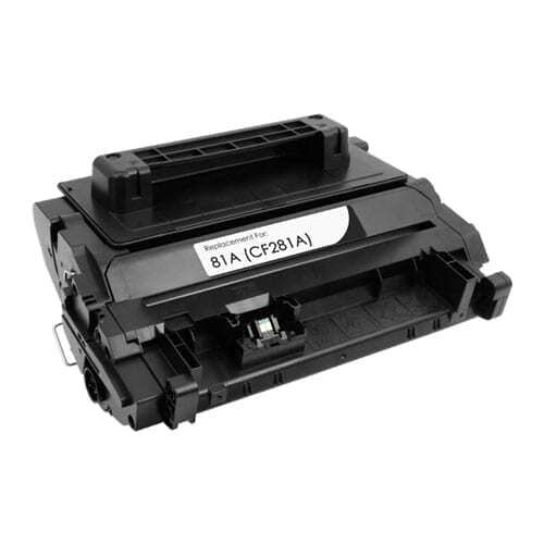 Compatible Premium Toner Cartridges CF281A (81A)  Black Toner Cartridge - for use in Canon and HP Printers - Main Image