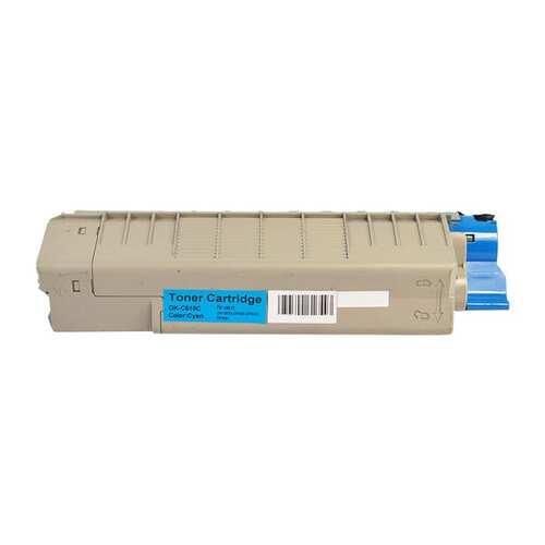 Compatible Premium Toner Cartridges C610C Cyan Remanufacturer Toner Kit 44315311 - for use in Oki Printers - Main Image