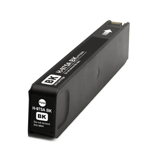 Compatible Premium Ink Cartridges 975ALBK High Yield Black Remanufacturer  Inkjet Cartridge - for use in HP Printers - Main Image
