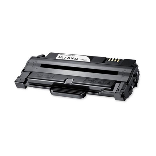Compatible Premium Toner Cartridges MLTD105L  Black Toner - for use in Samsung Printers - Main Image