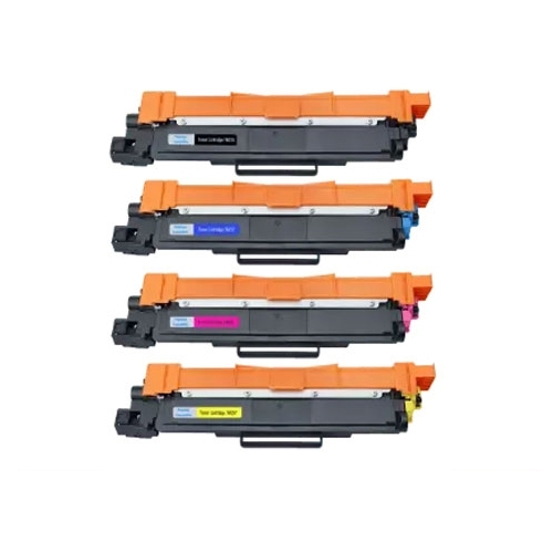 Compatible Premium 5 Pack Brother TN253 / TN257 Toner Combo [2BK,1C,1M,1Y] - for use in Brother Printers - Main Image