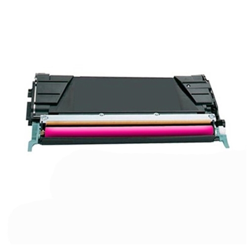 Compatible Remanufactured Lexmark C734/C736 Magenta Toner Cartridge - Main Image