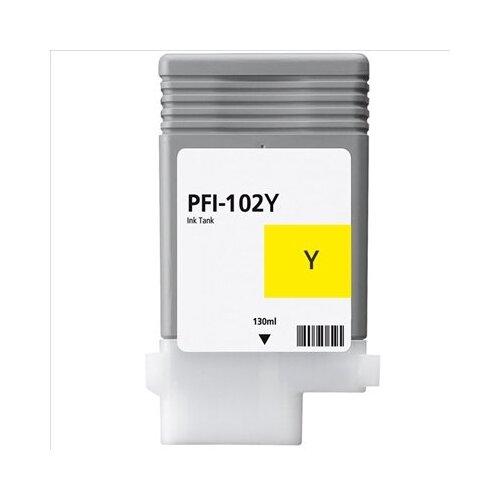 Compatible Canon PFI-102 Yellow Wide Format Ink - Main Image