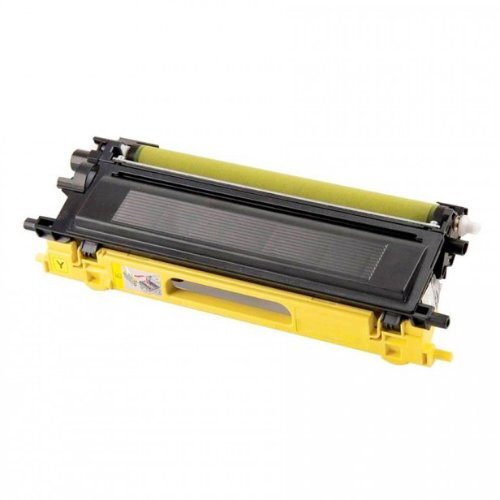 Compatible Brother TN340 Yellow Toner Cartridge - Main Image