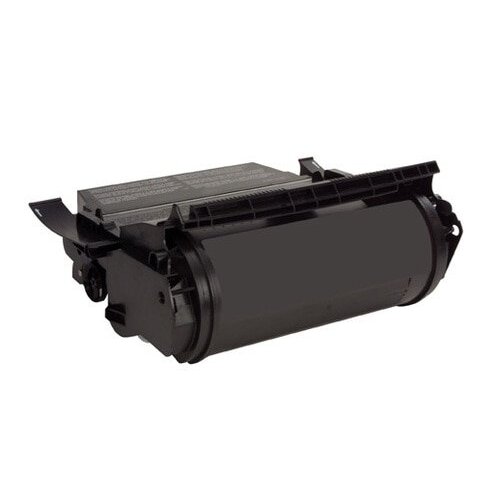 Compatible Remanufactured Lexmark Black Laser Toner Cartridge - Main Image