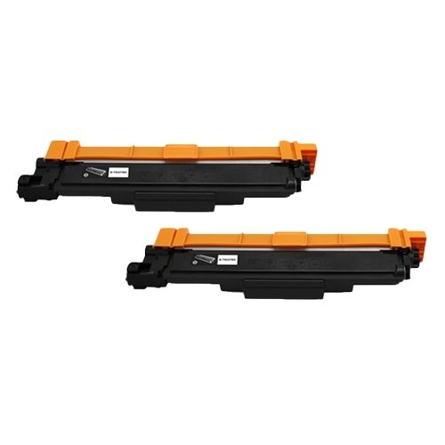 Compatible 2 x TN253BK Black Toner Cartridge - for use in Brother Printers - Main Image