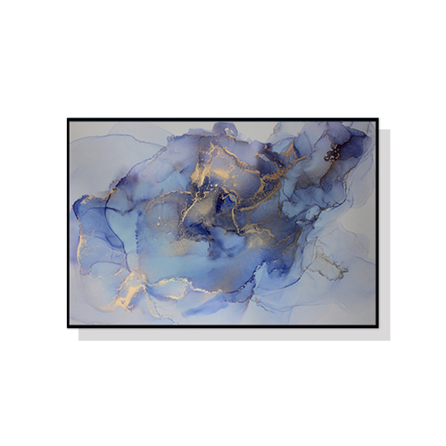 Wall Art 60cmx90cm Cosmic Part Black Frame Canvas - Main Image
