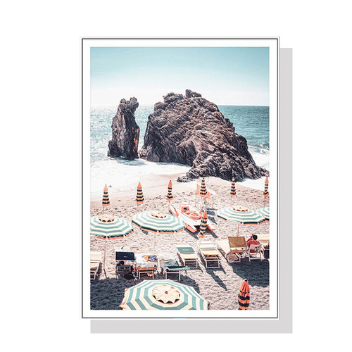 Wall Art 80cmx120cm Landscape art prints White Frame Canvas - Main Image