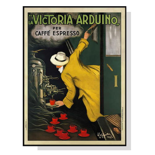 Wall Art 80cmx120cm Victoria Arduino Black Frame Canvas - Main Image